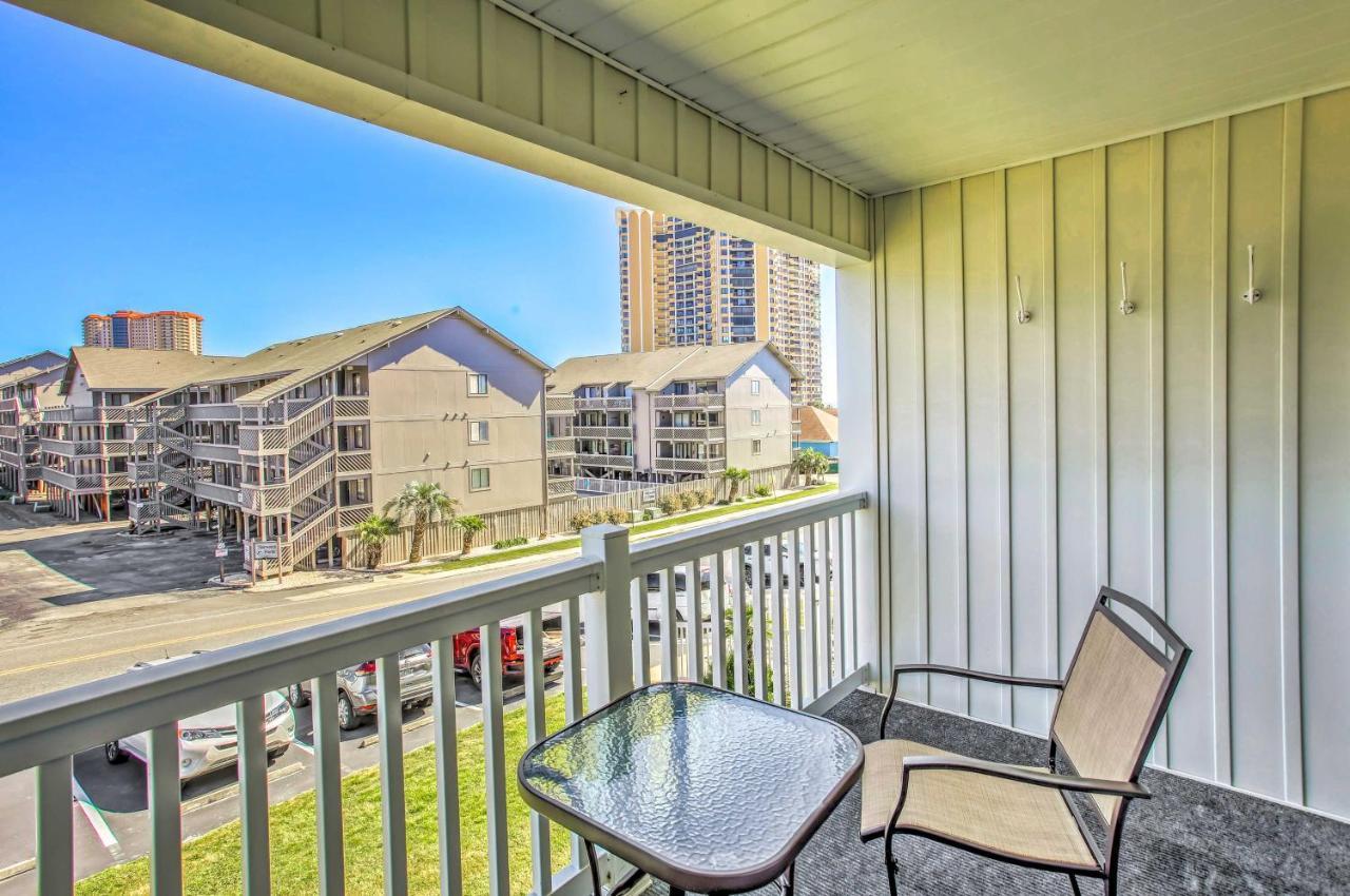 Myrtle Beach Condo With Balcony Walk To Beach! Экстерьер фото